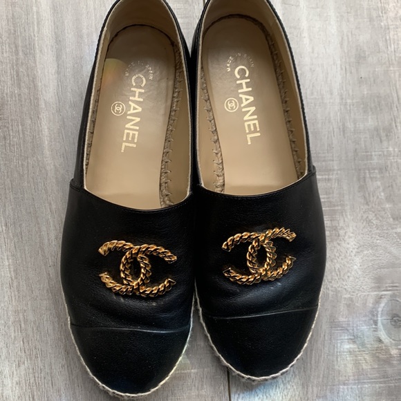CHANEL BRIDAL ESPADRILLES - Picture 1 of 10